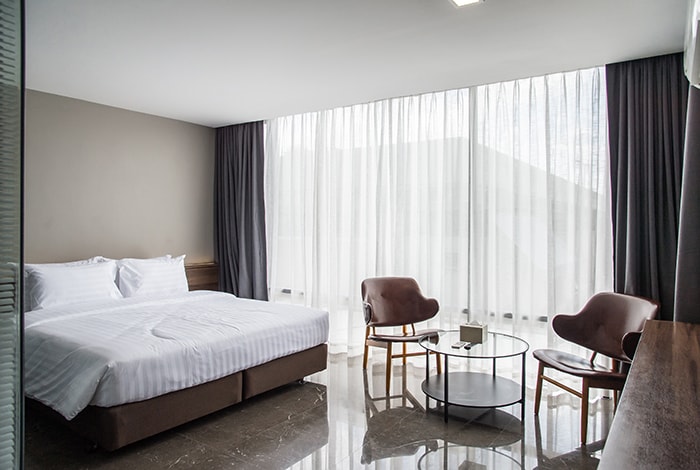 Onyx Hotel Bangkok: Superior Room with bathtub